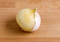 Single Clove Garlic Ã¢â¬â Half Peeled